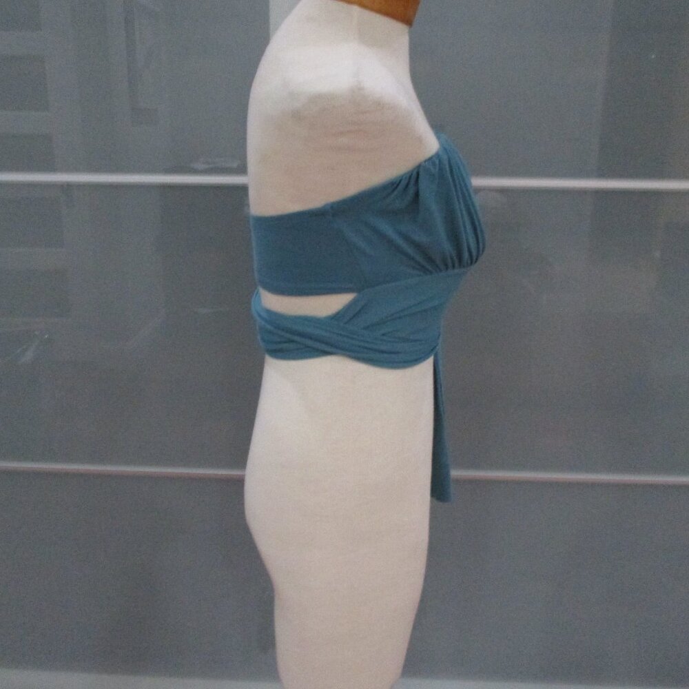 Diosa Strapless Tie Wrap Tube Top - Picture 4 of 6
